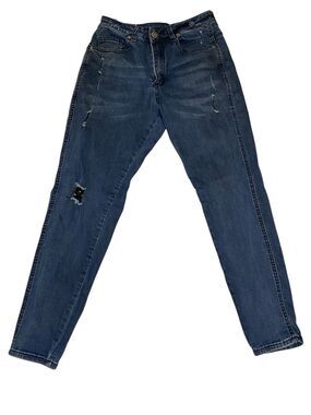 Youngla Womens Distressed Ripped Skinny Jeans Stretch Denim Casual Streetwear